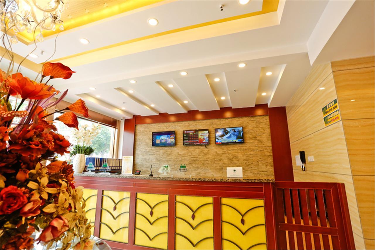 Greentree Inn Tianjin West Railway Station Stage Hotel Eksteriør billede